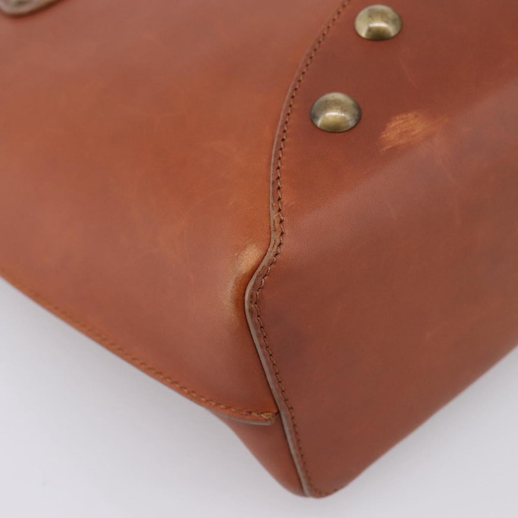 Celine Brown Studded Handbag