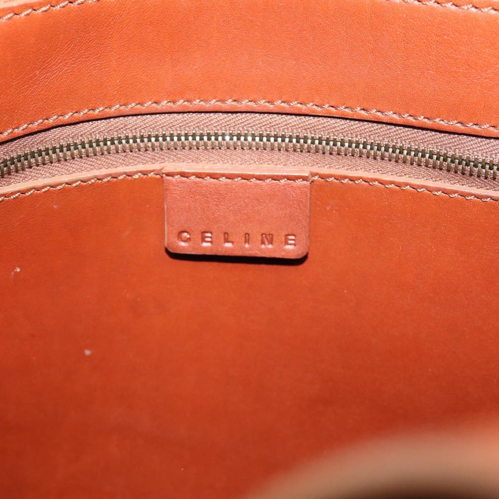 Celine Brown Studded Handbag