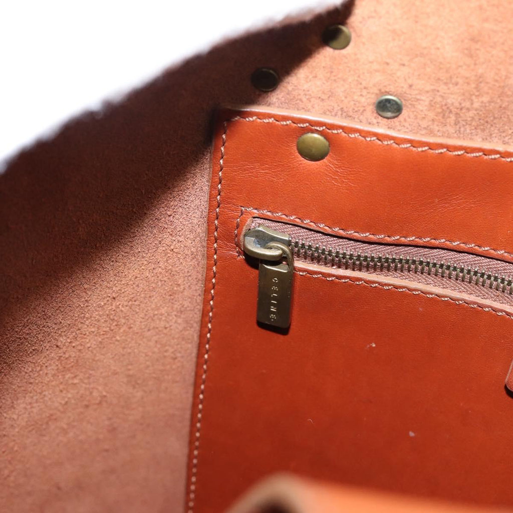 Celine Brown Studded Handbag