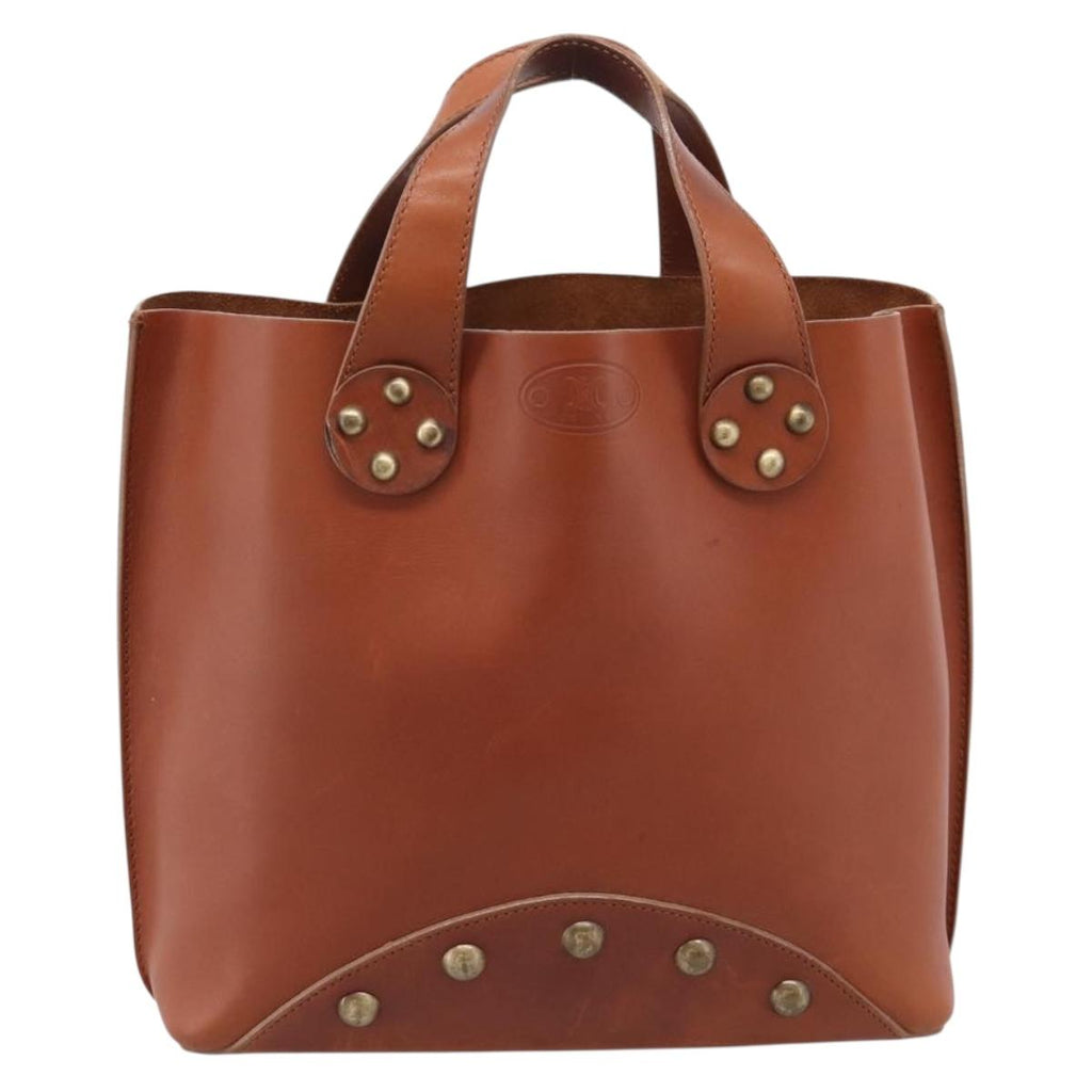 Celine Brown Studded Handbag