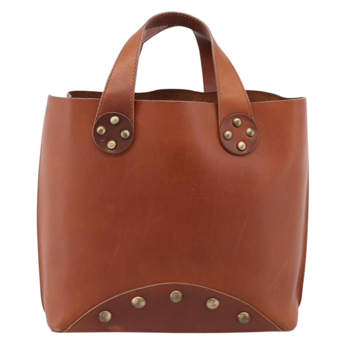 Celine Brown Studded Handbag