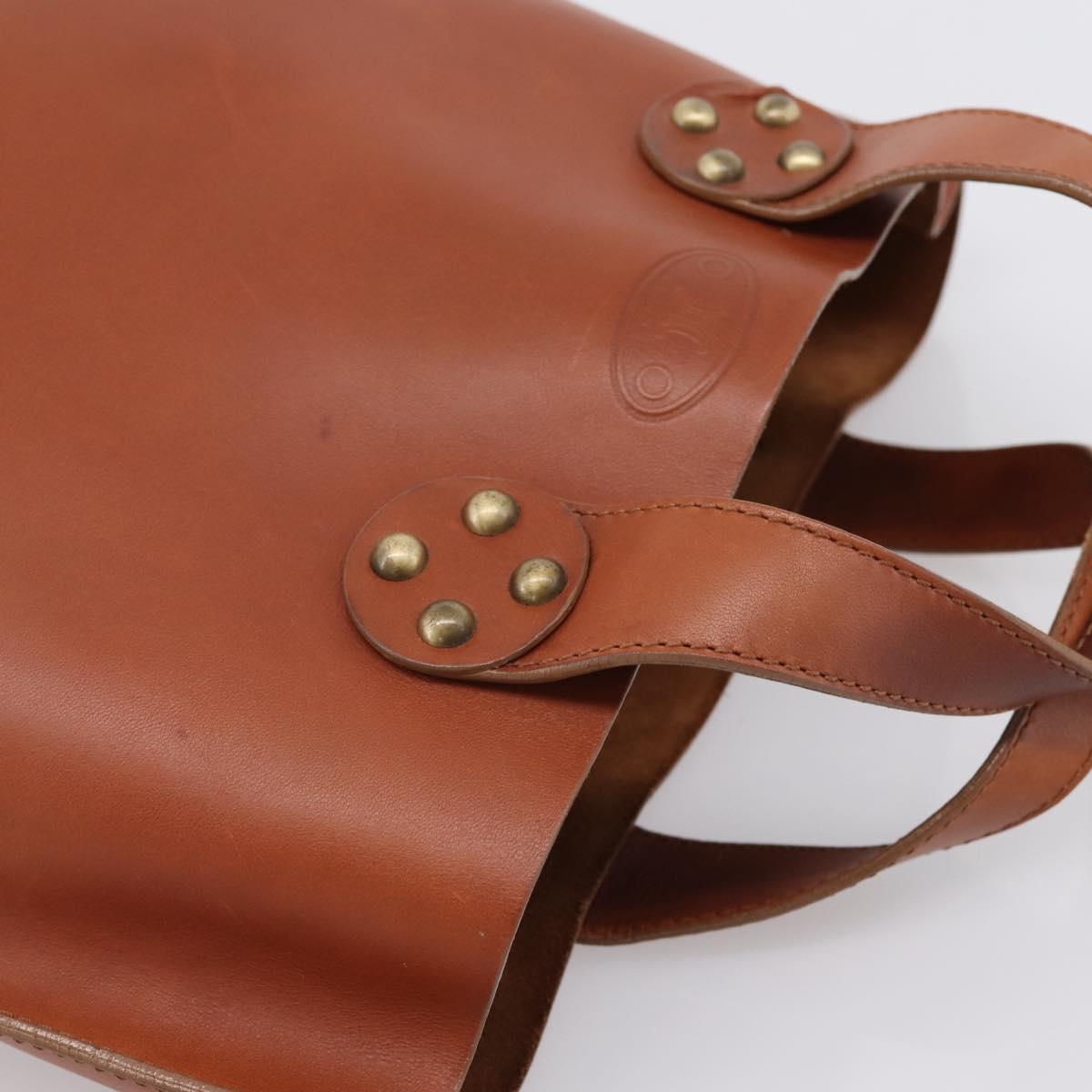 Celine Brown Studded Handbag