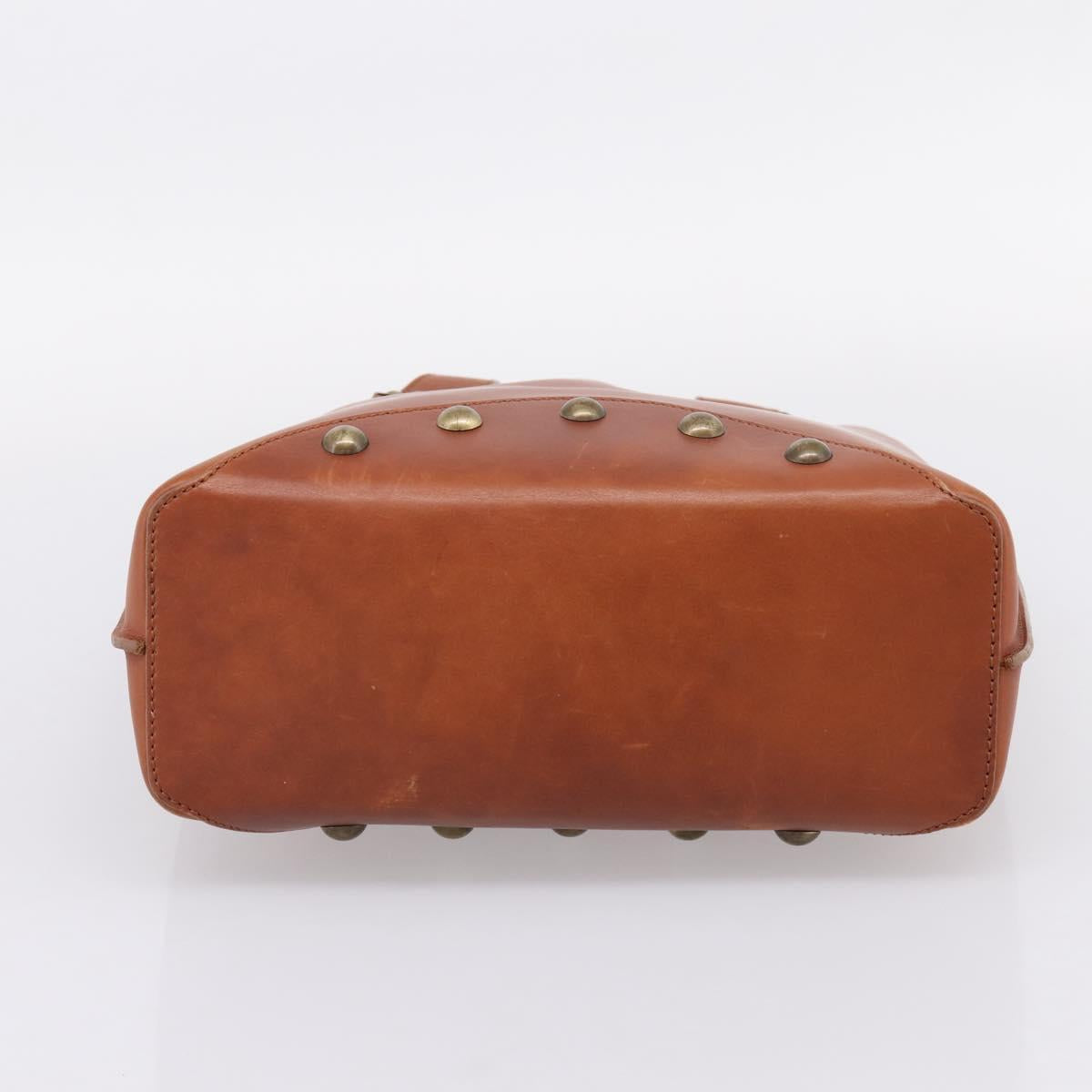 Celine Brown Studded Handbag