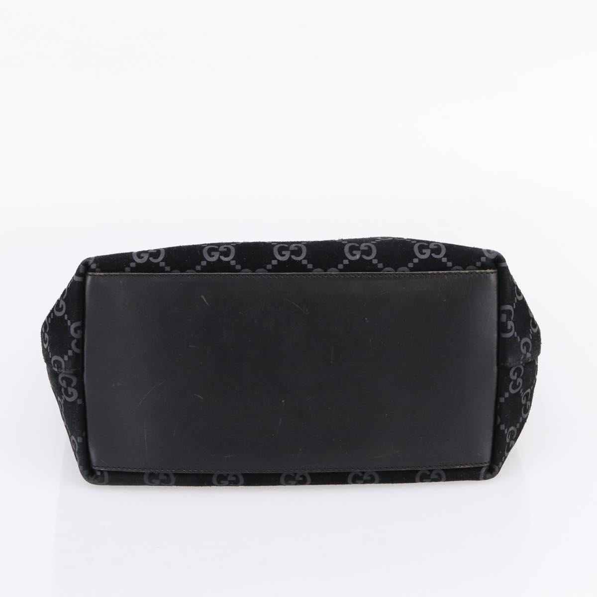 Gucci Black Monogram Shoulder Bag