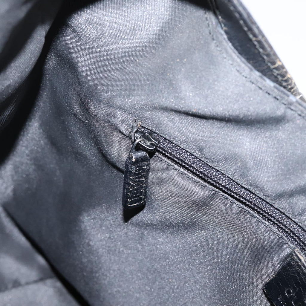 Gucci Black Monogram Shoulder Bag