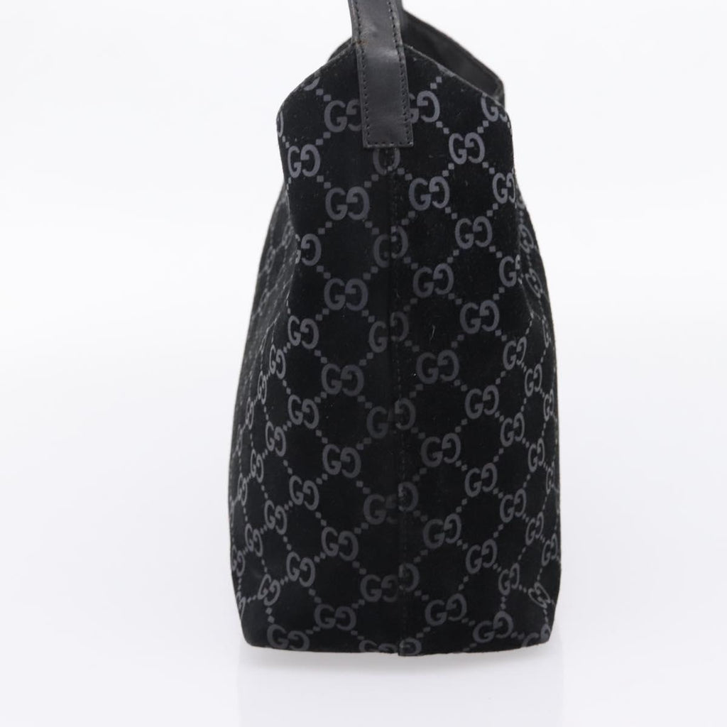 Gucci Black Monogram Shoulder Bag