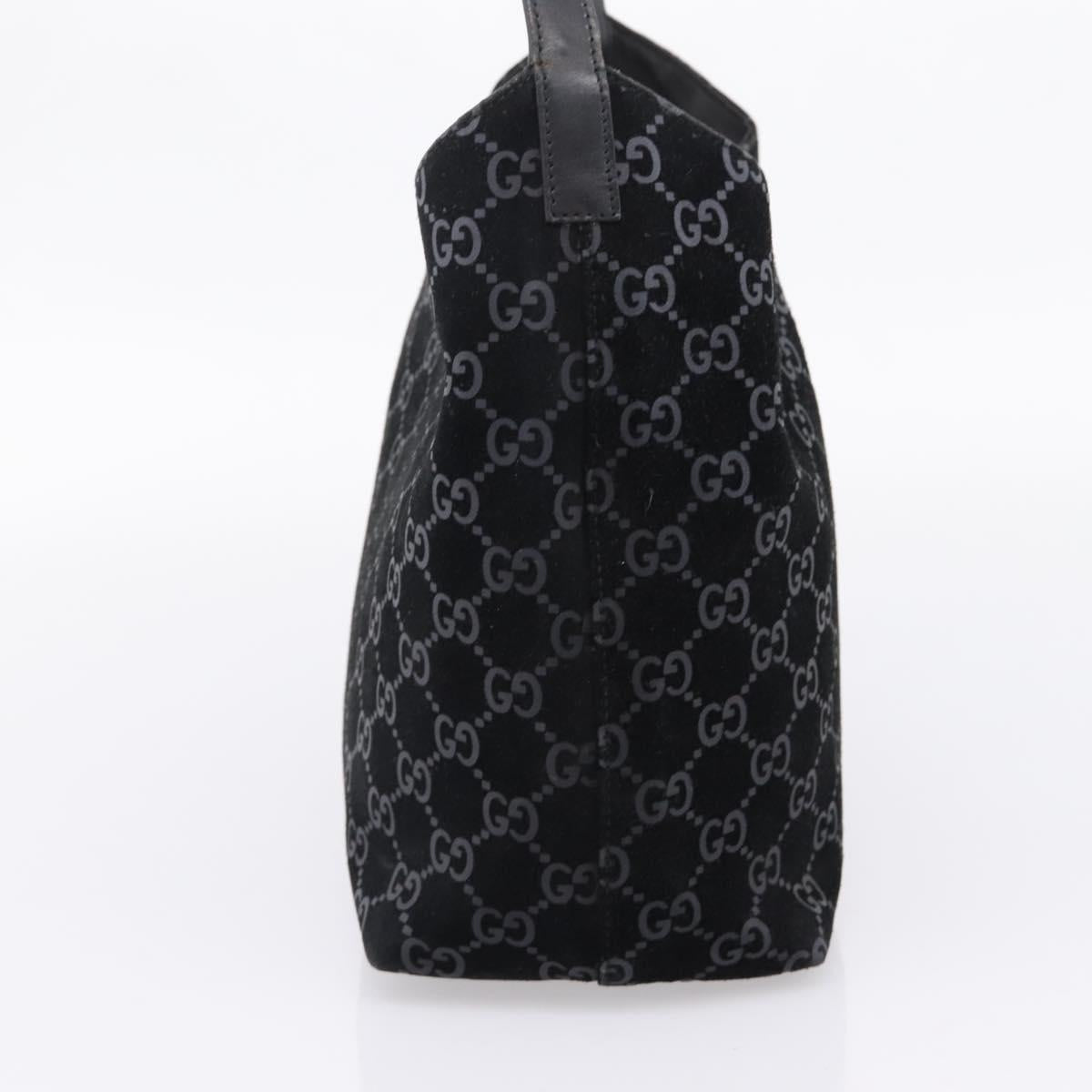 Gucci Black Monogram Shoulder Bag