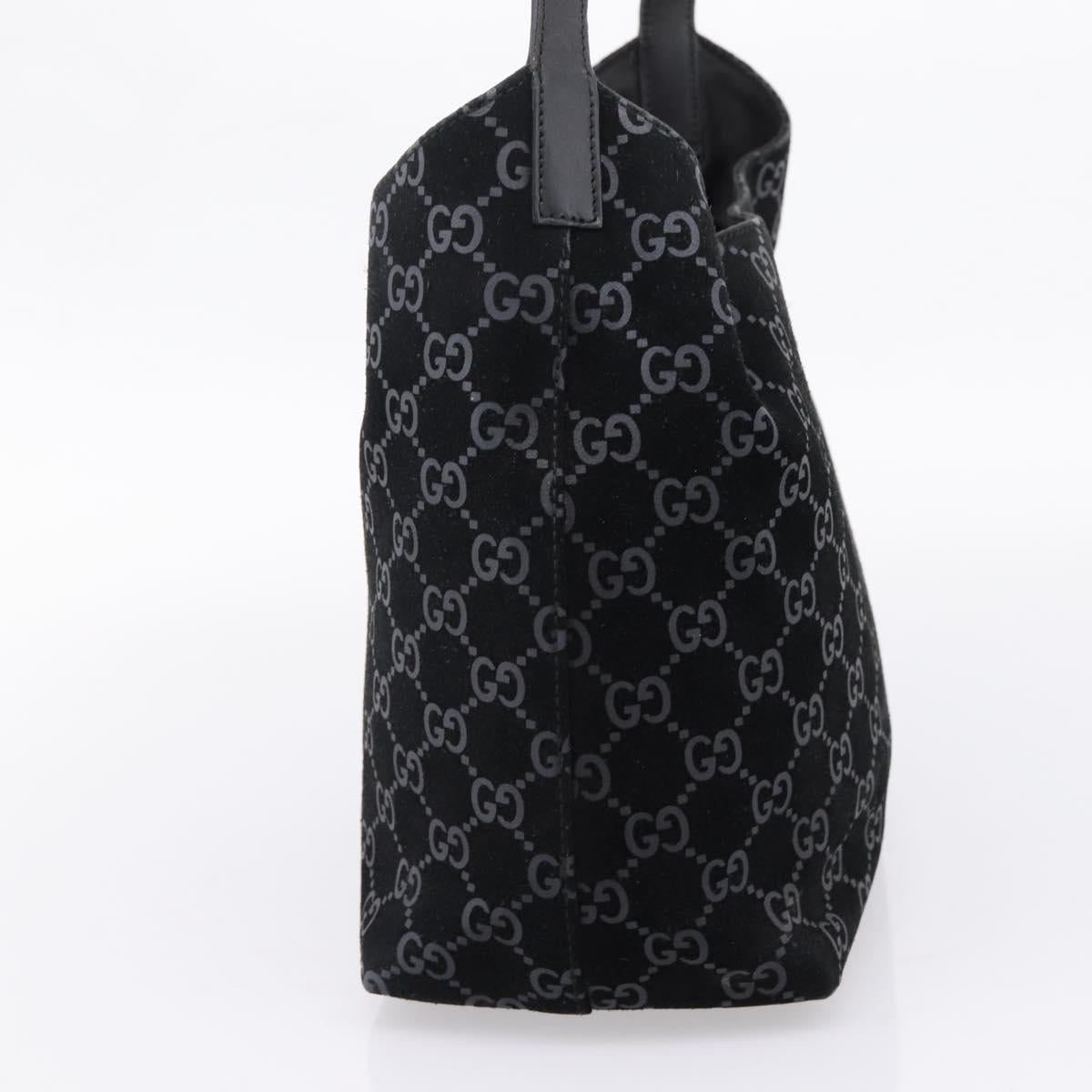Gucci Black Monogram Shoulder Bag