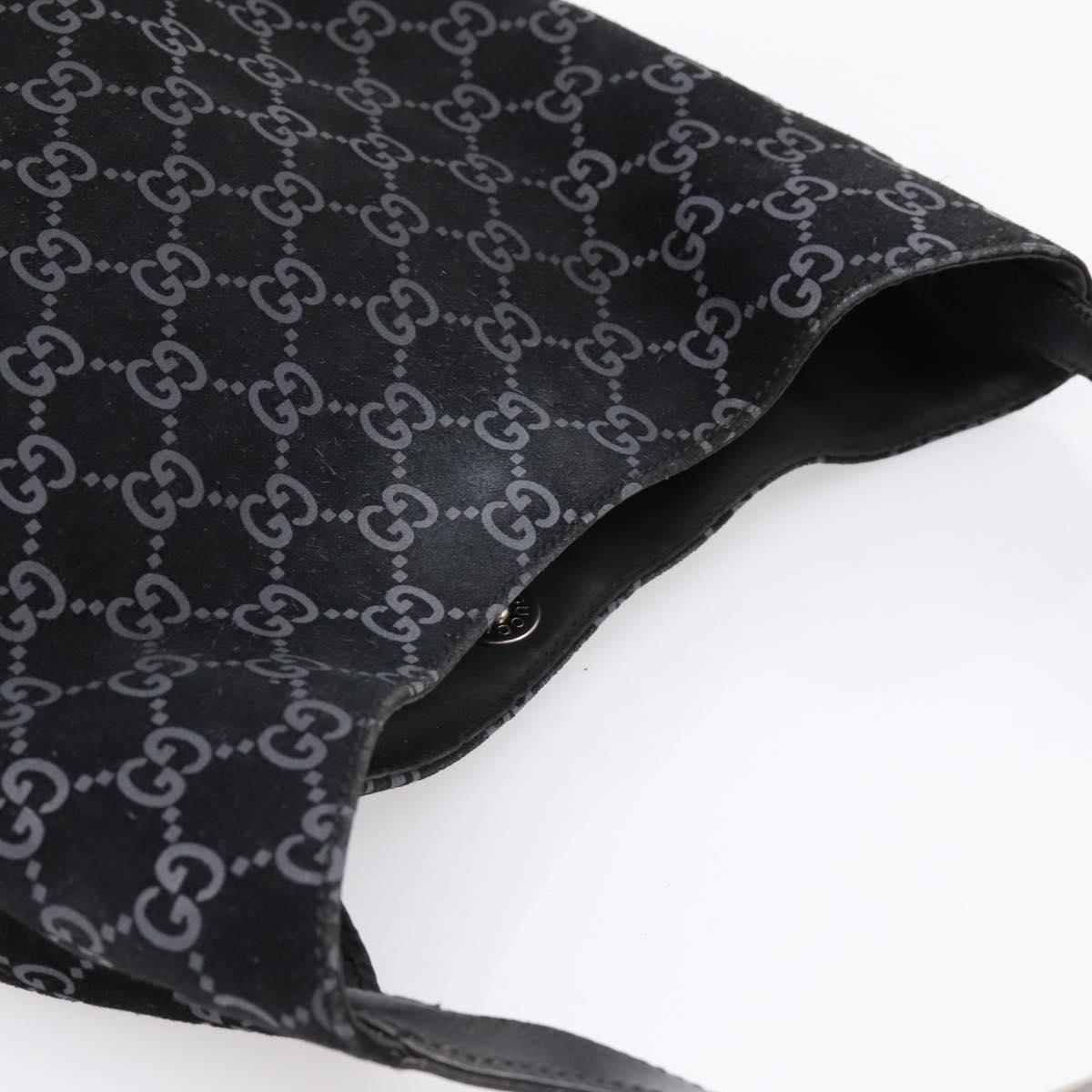 Gucci Black Monogram Shoulder Bag