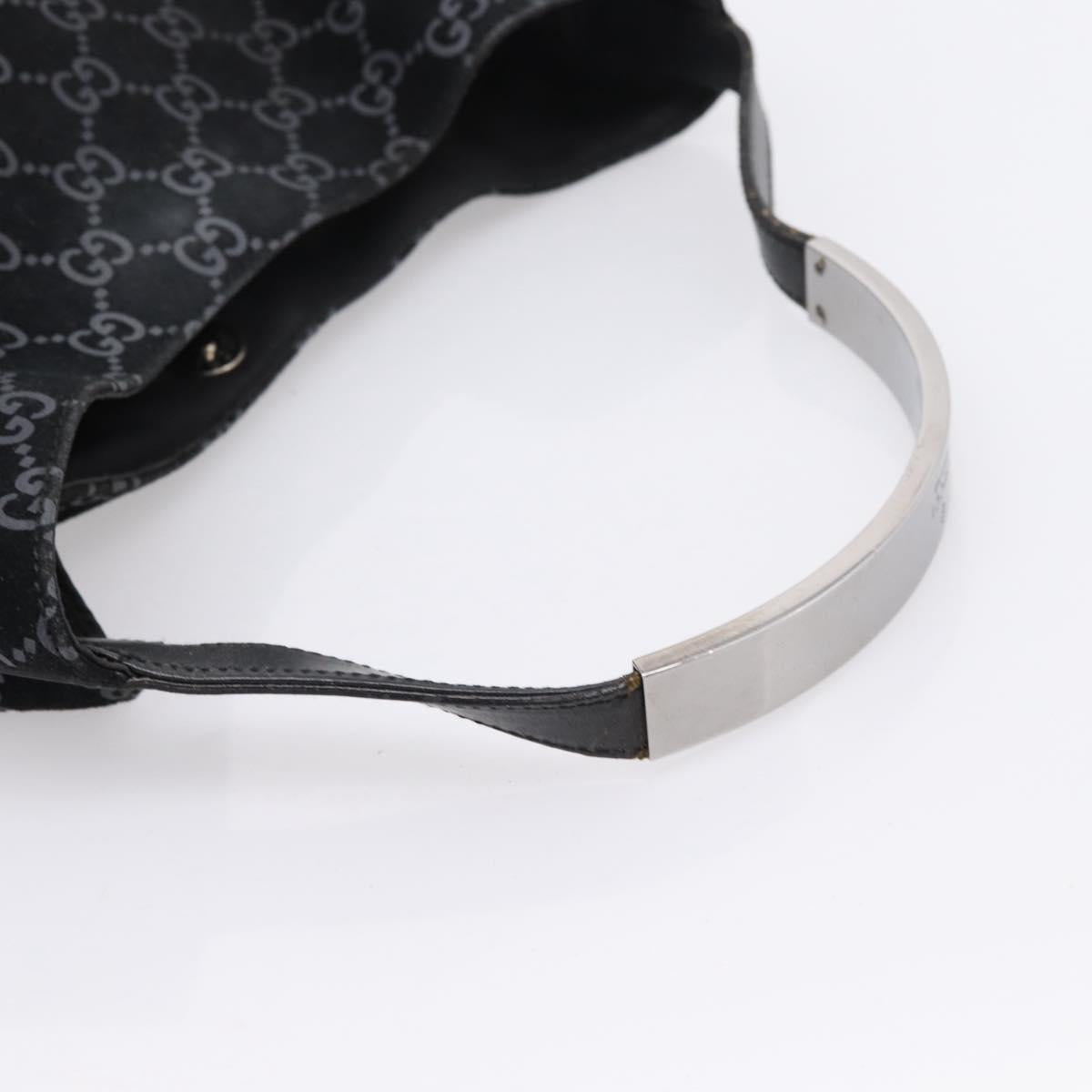 Gucci Black Monogram Shoulder Bag