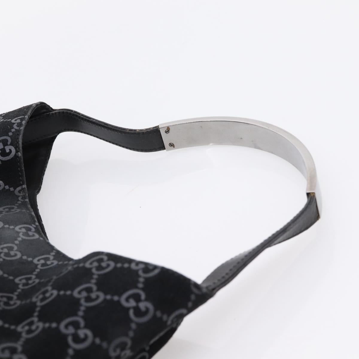 Gucci Black Monogram Shoulder Bag