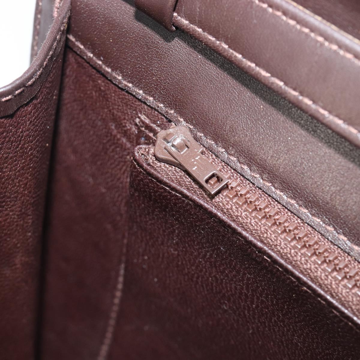 Gucci Brown Suede Leather Trimmed Crossbody