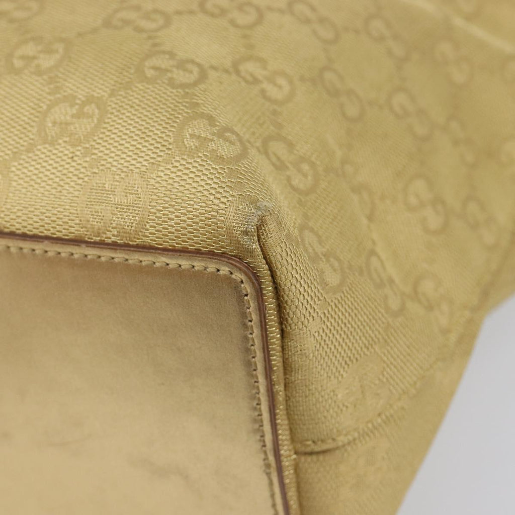 Gucci Gold Monogram Tote