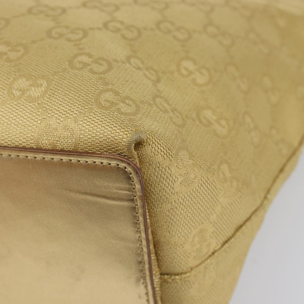 Gucci Gold Monogram Tote