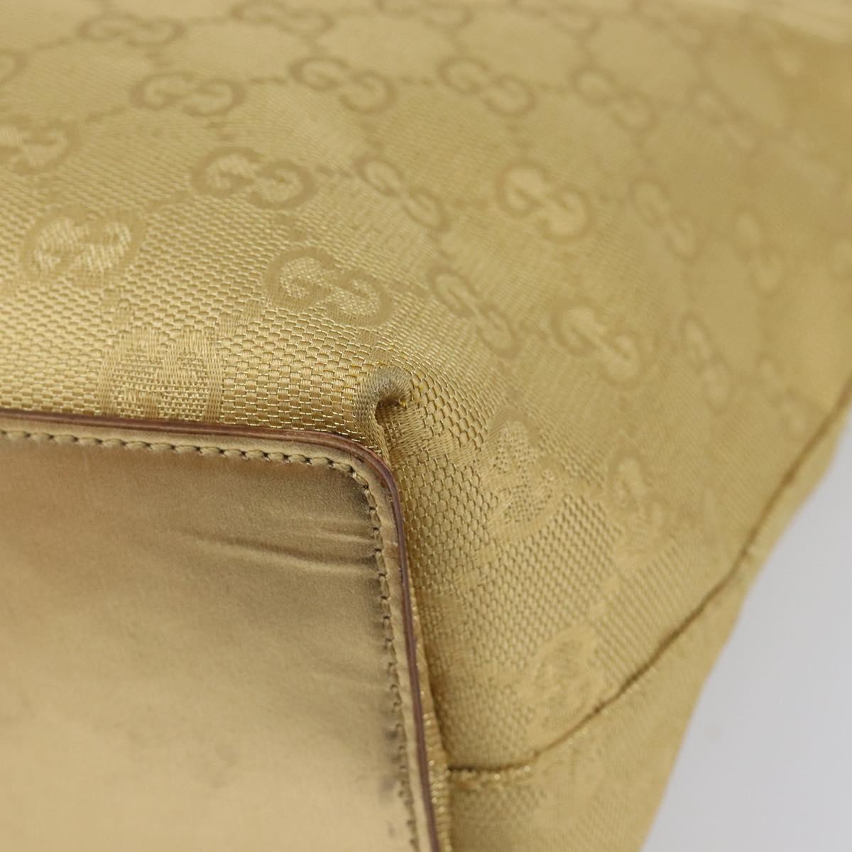 Gucci Gold Monogram Tote