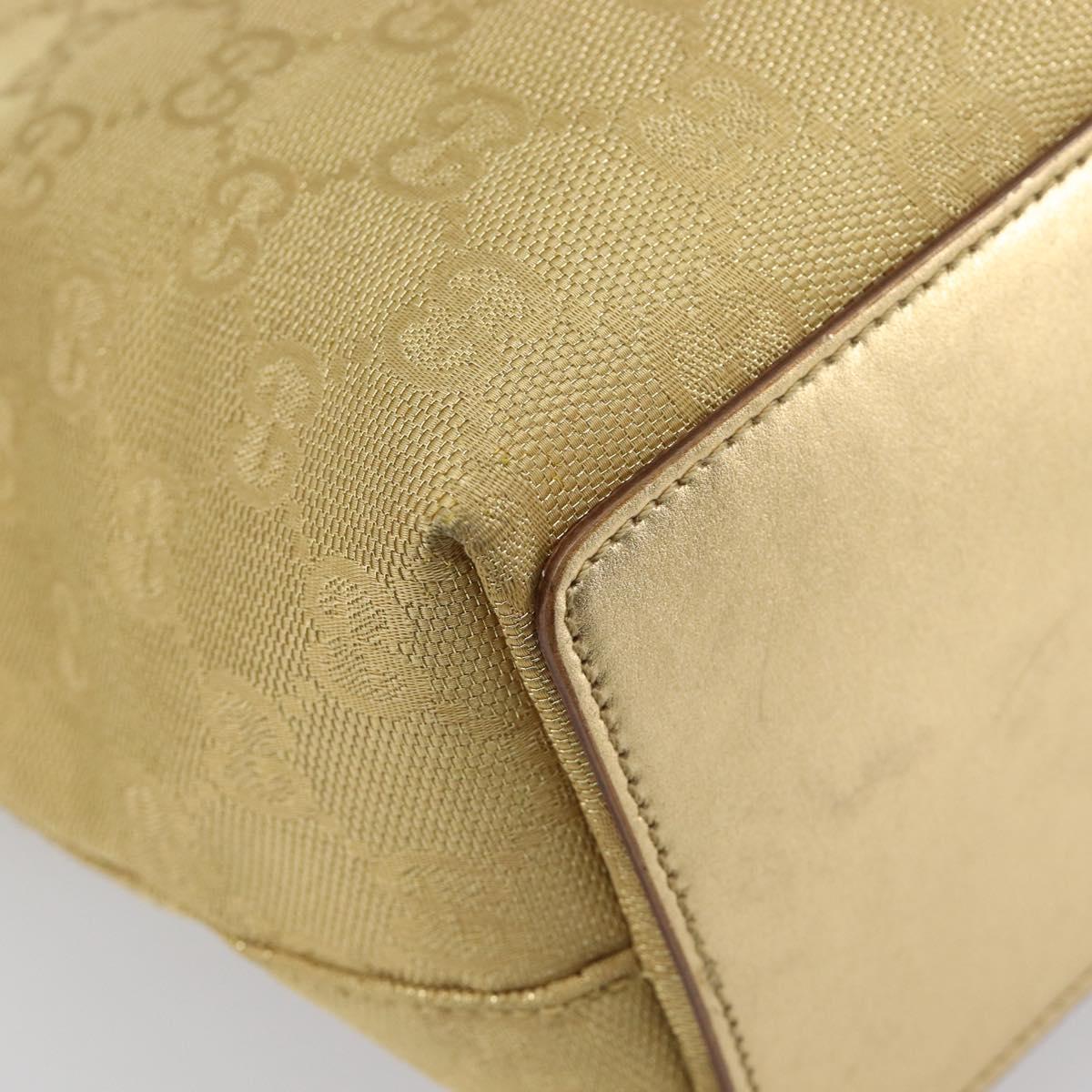 Gucci Gold Monogram Tote