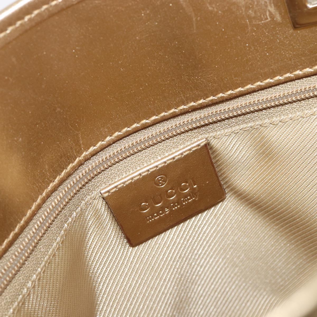 Gucci Gold Monogram Tote