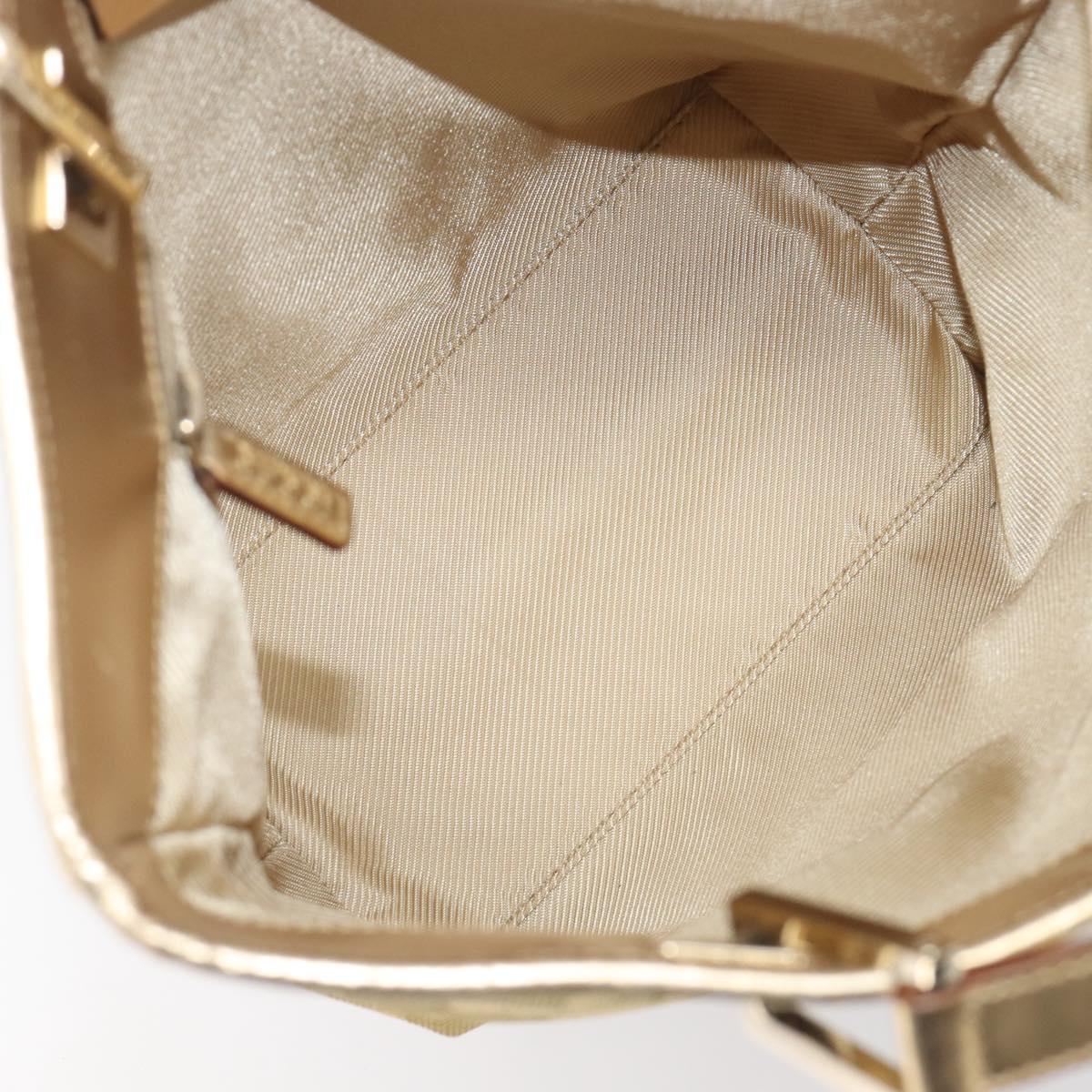 Gucci Gold Monogram Tote