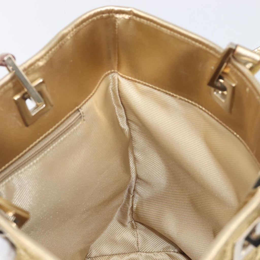 Gucci Gold Monogram Tote