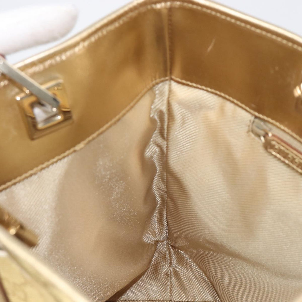 Gucci Gold Monogram Tote