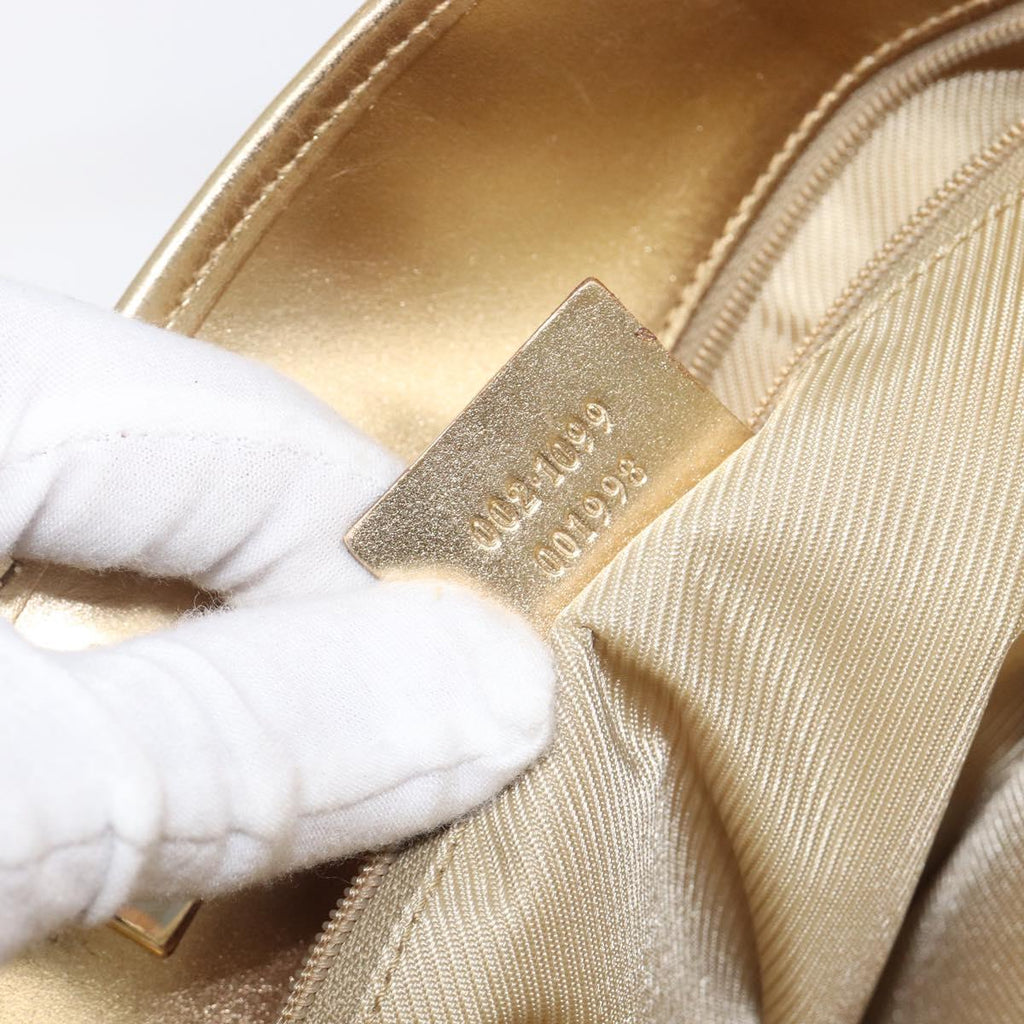 Gucci Gold Monogram Tote