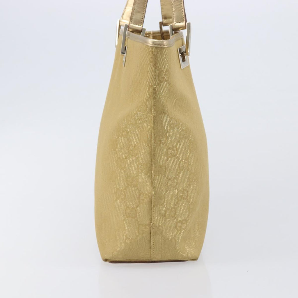 Gucci Gold Monogram Tote
