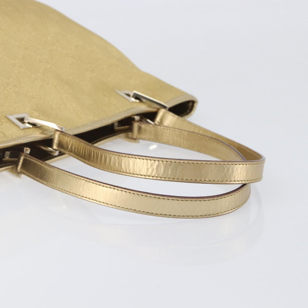Gucci Gold Monogram Tote