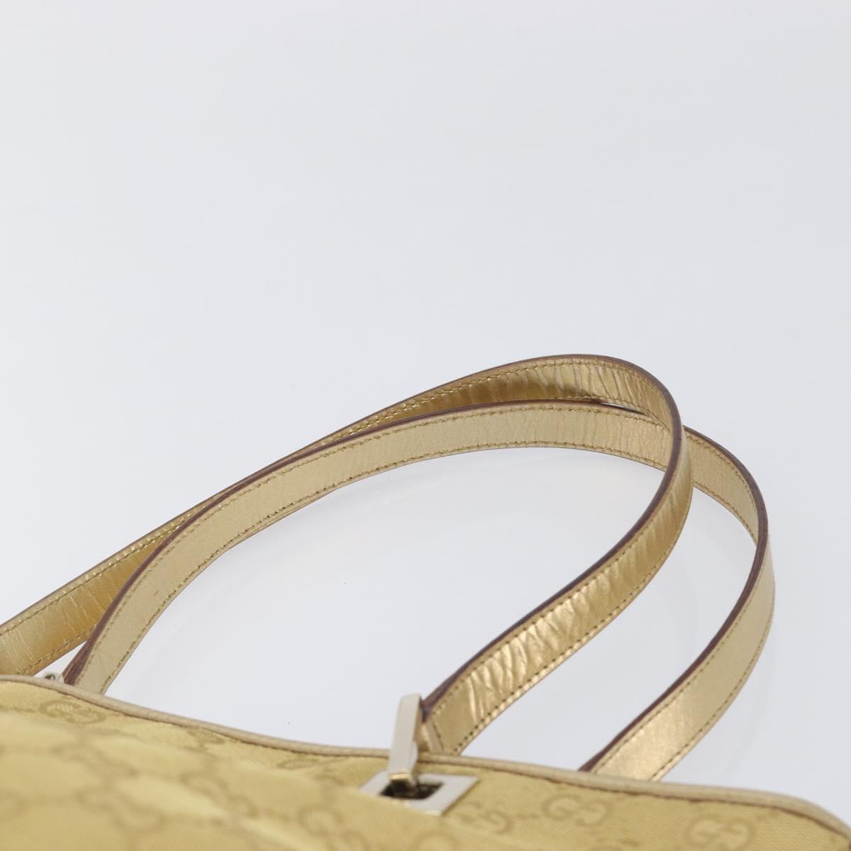 Gucci Gold Monogram Tote