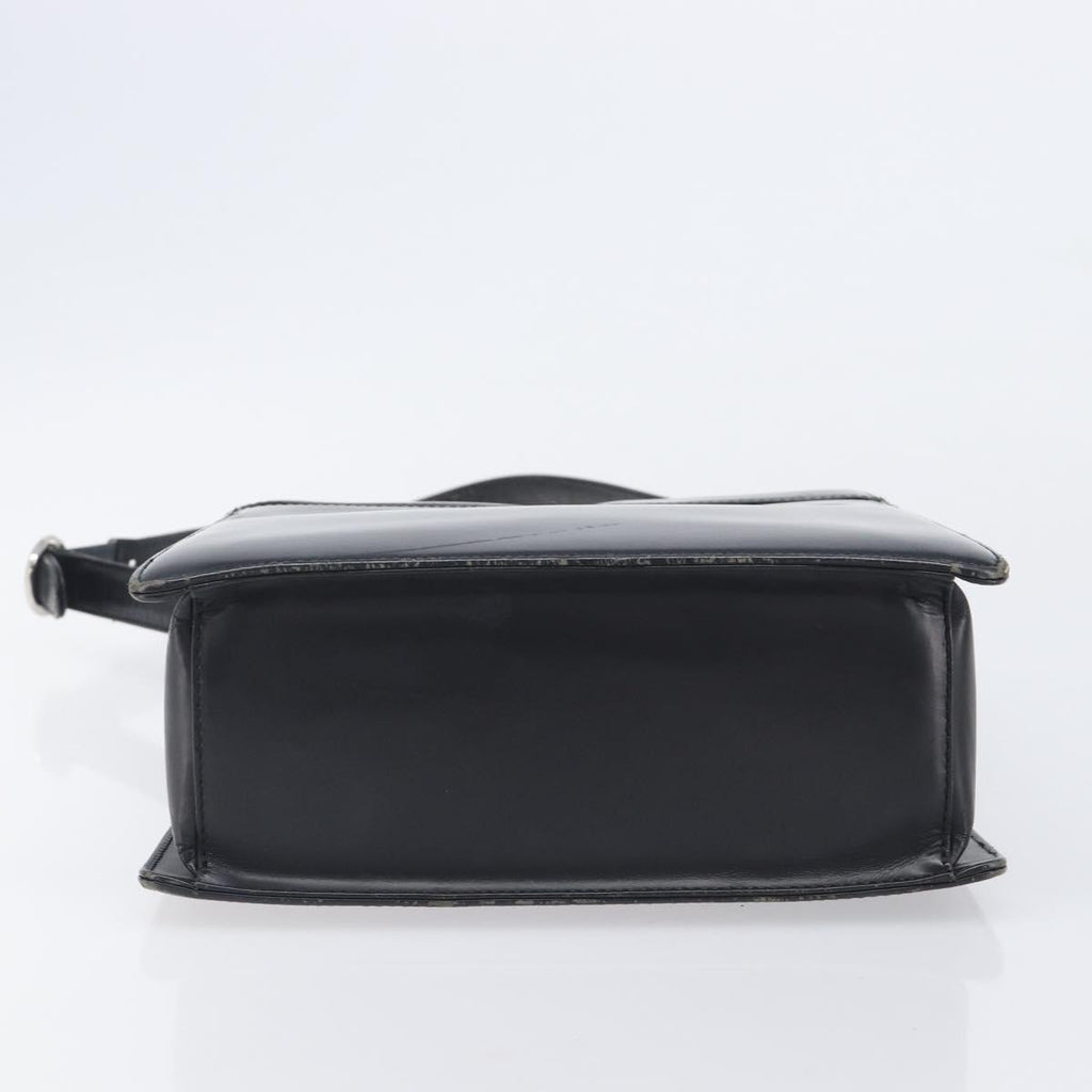 Burberry Nova Check Detail Leather Shoulder Bag