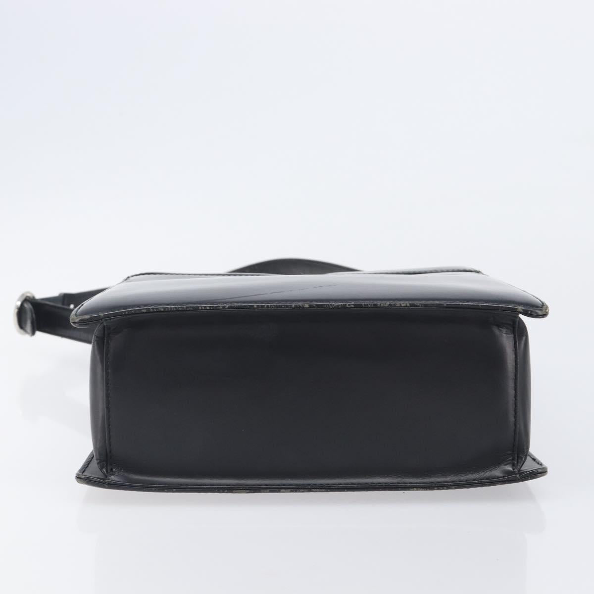 Burberry Nova Check Detail Leather Shoulder Bag