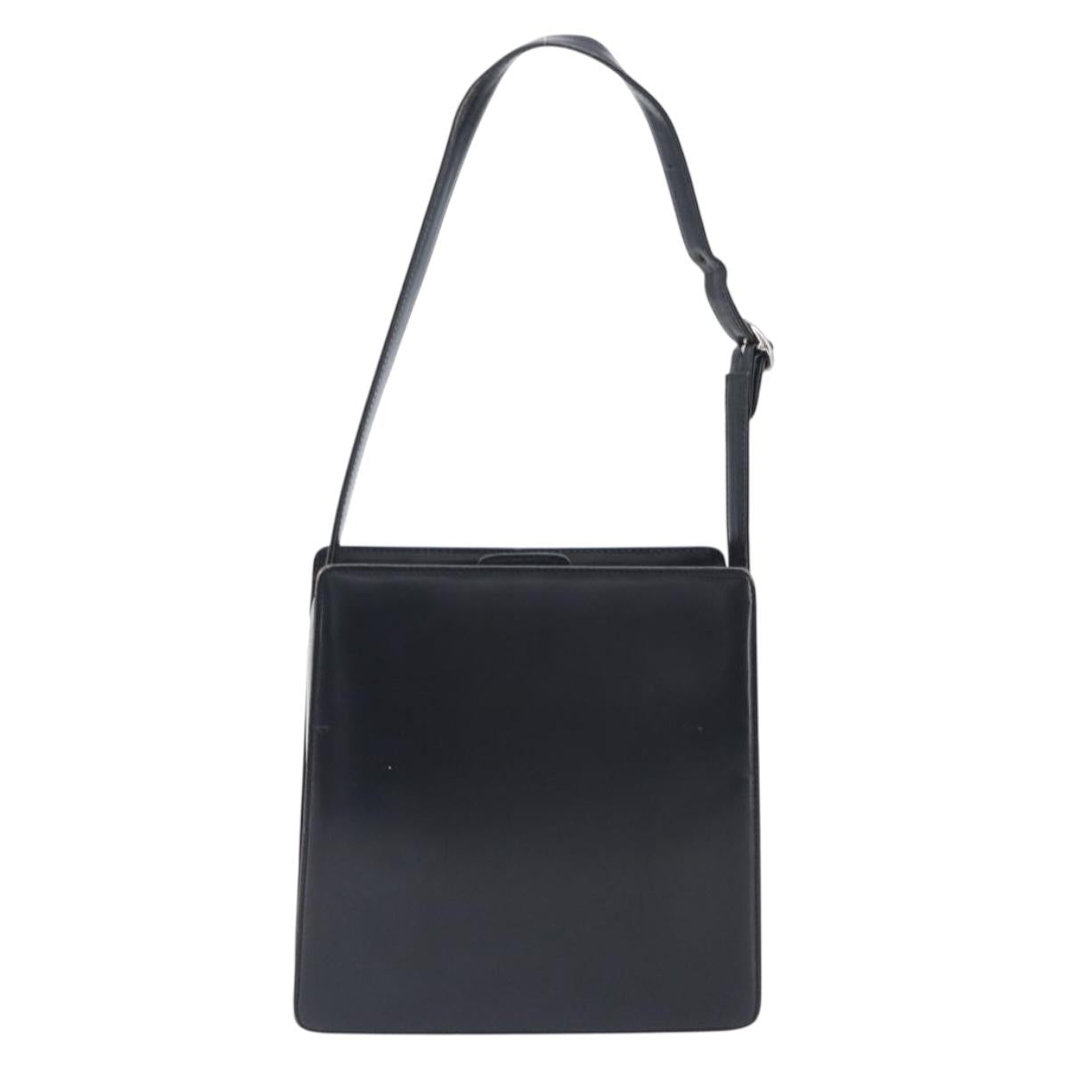 Burberry Nova Check Detail Leather Shoulder Bag