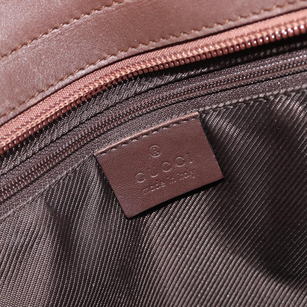 Gucci Monogram Canvas and Leather Tote