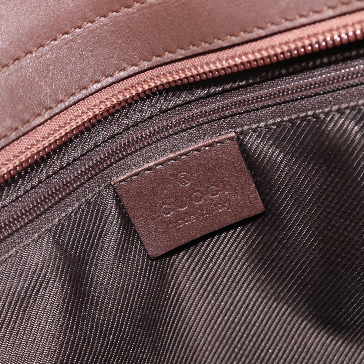 Gucci Monogram Canvas and Leather Tote