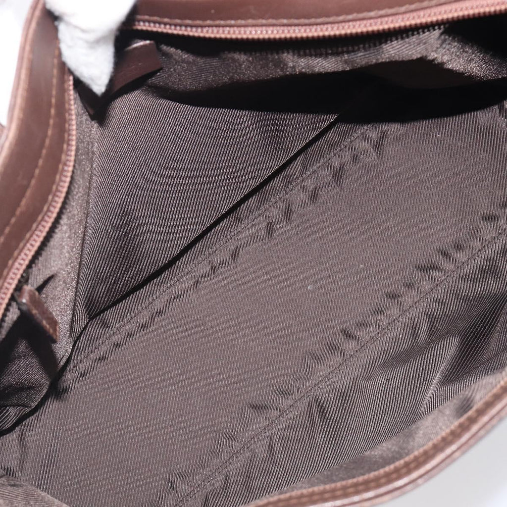 Gucci Monogram Canvas and Leather Tote