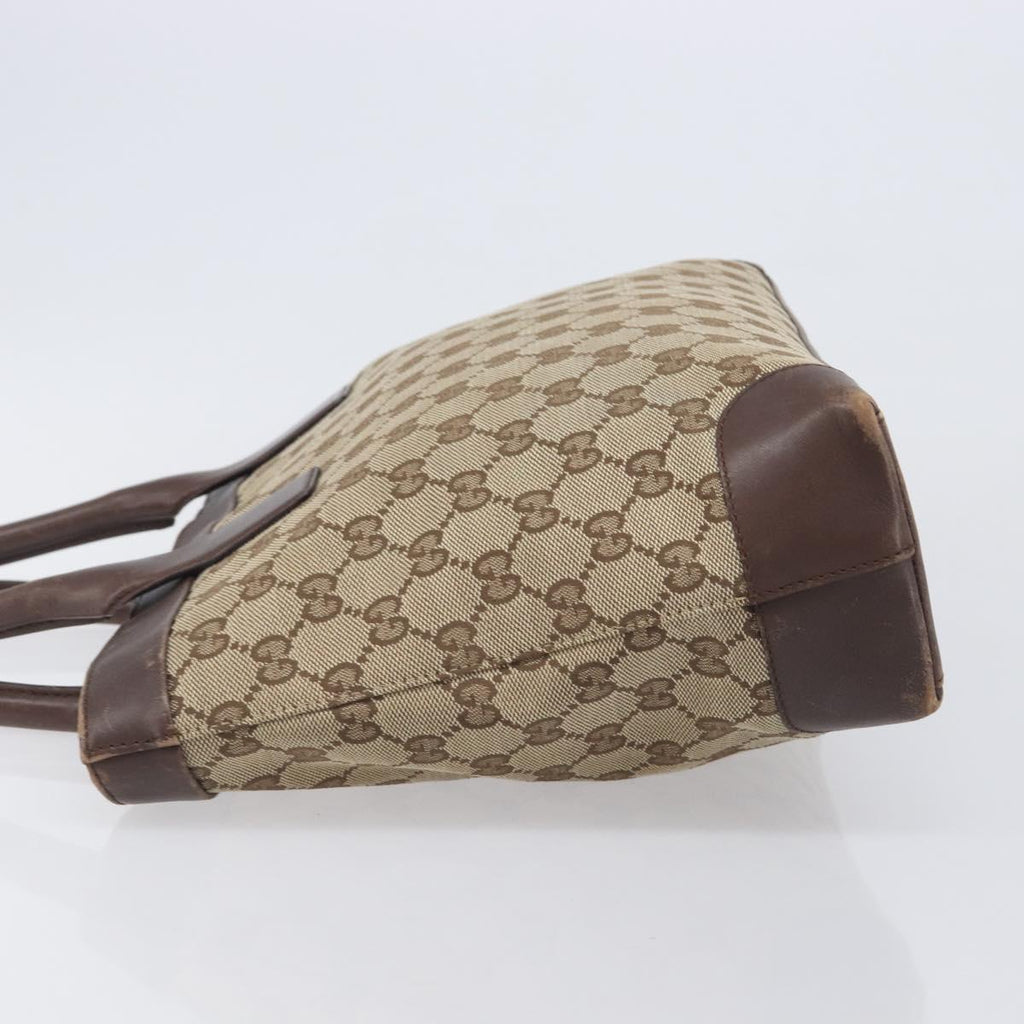 Gucci Monogram Canvas and Leather Tote