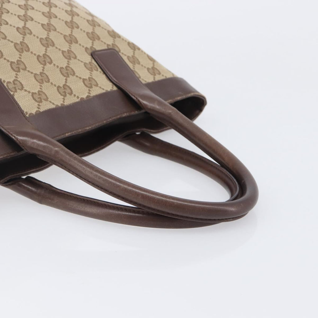 Gucci Monogram Canvas and Leather Tote