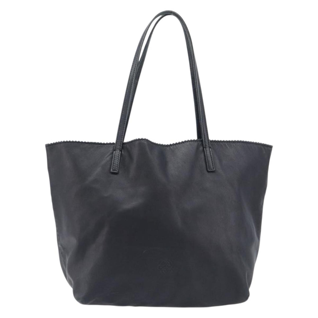 Loewe Black Leather Tote
