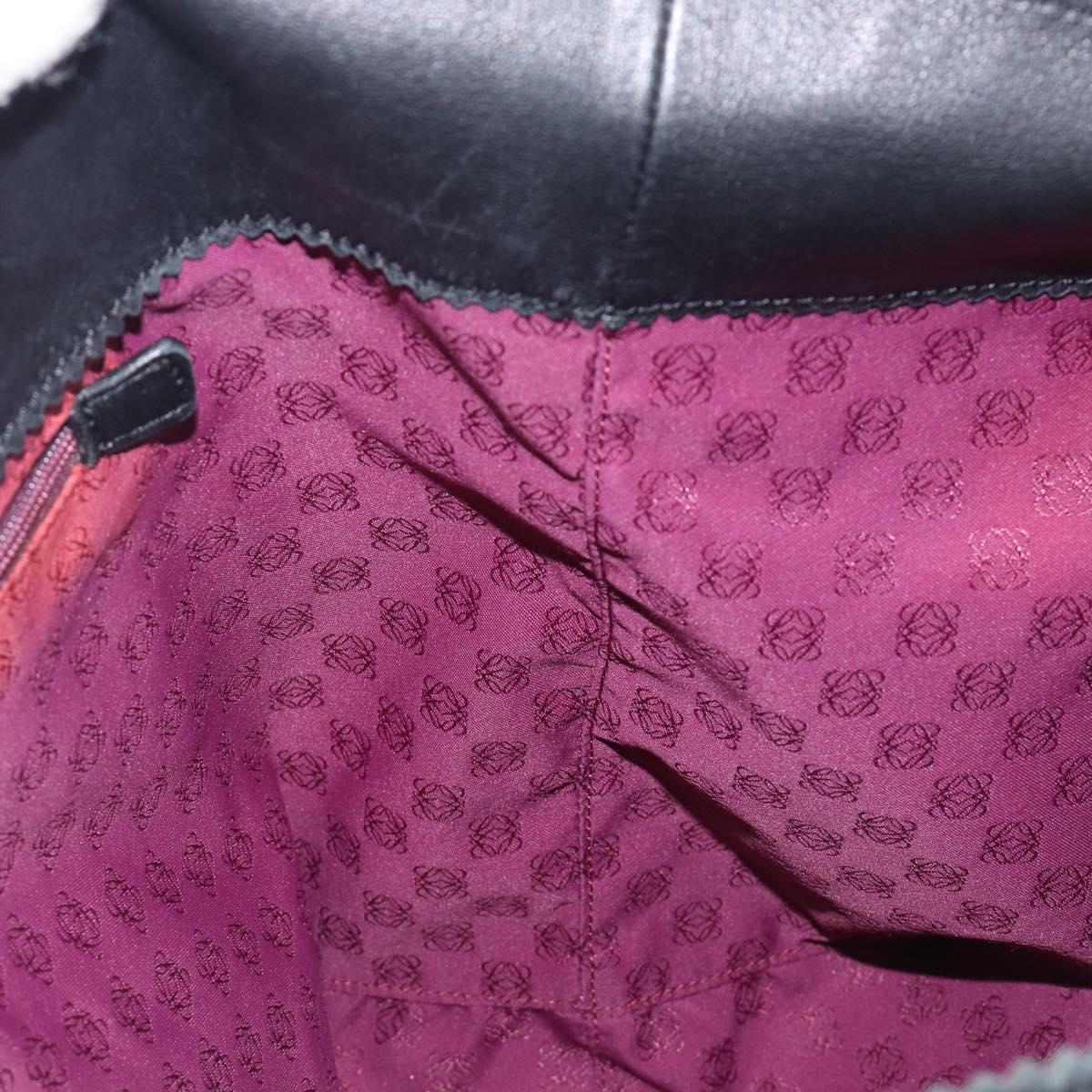 Loewe Black Leather Tote