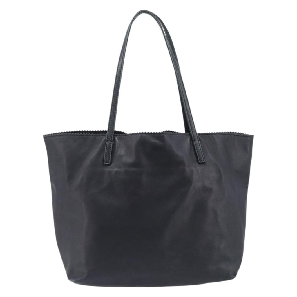 Loewe Black Leather Tote