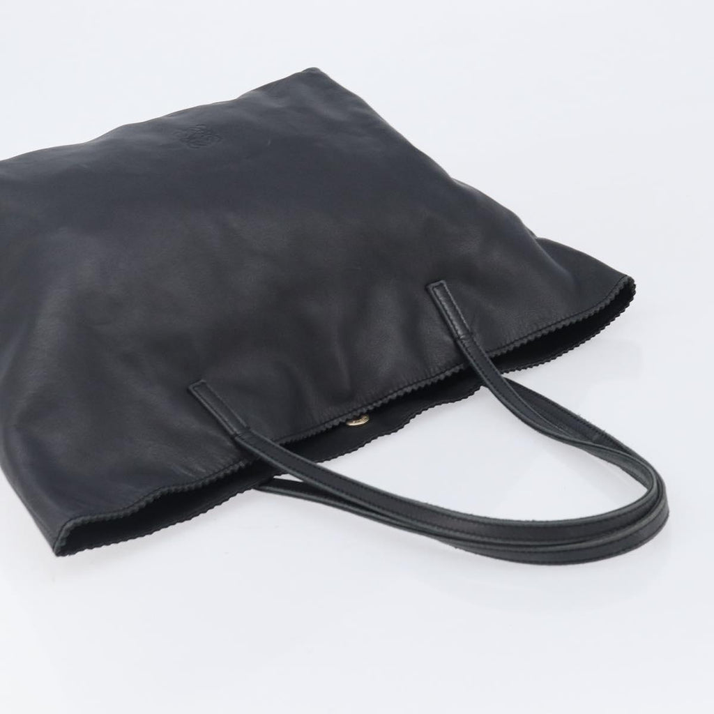 Loewe Black Leather Tote