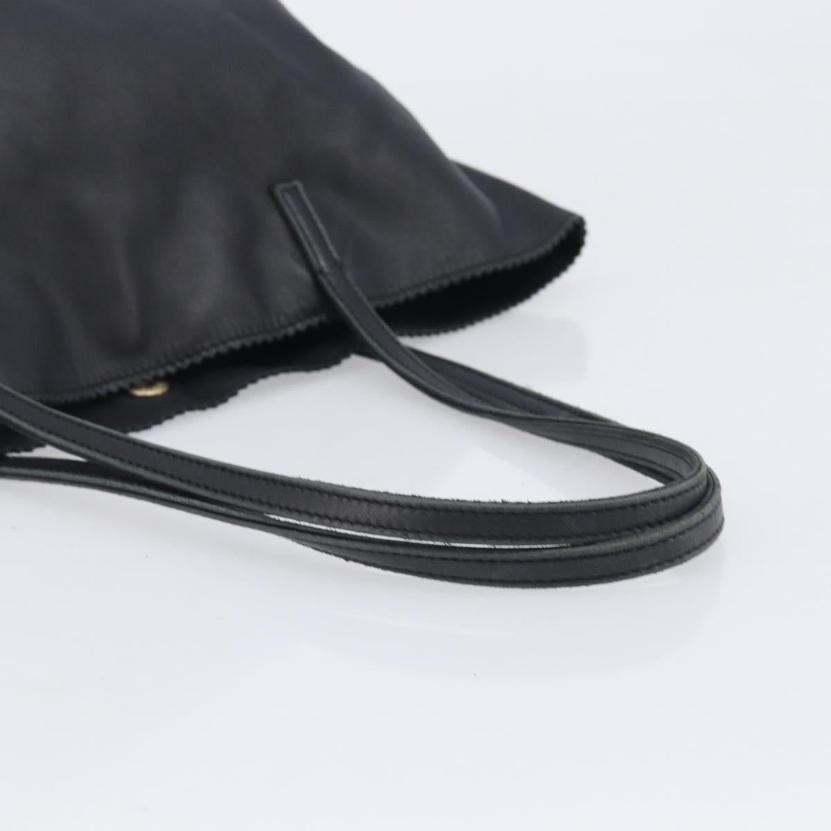Loewe Black Leather Tote