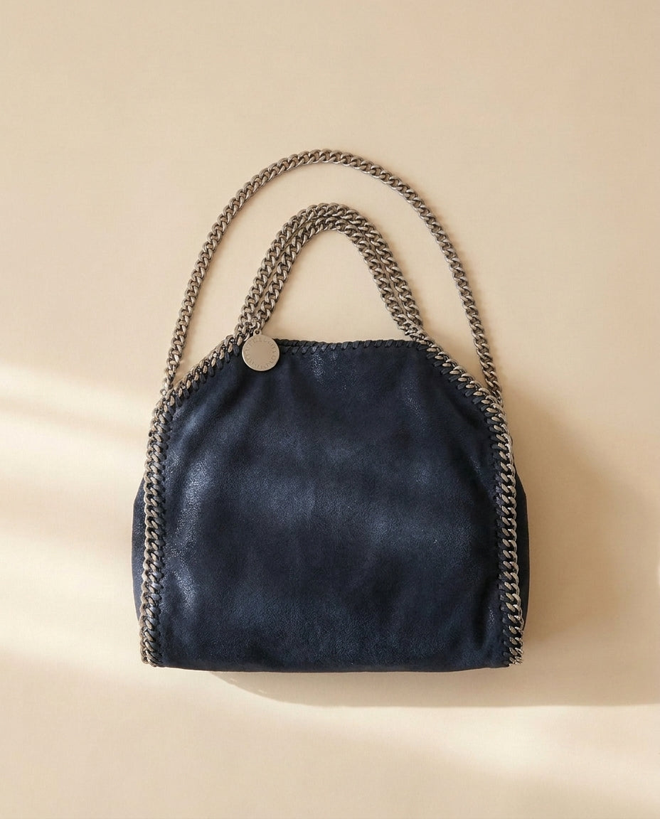 Stella McCartney Navy Tote