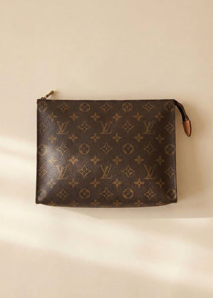 Louis Vuitton Monogram Zip Clutch