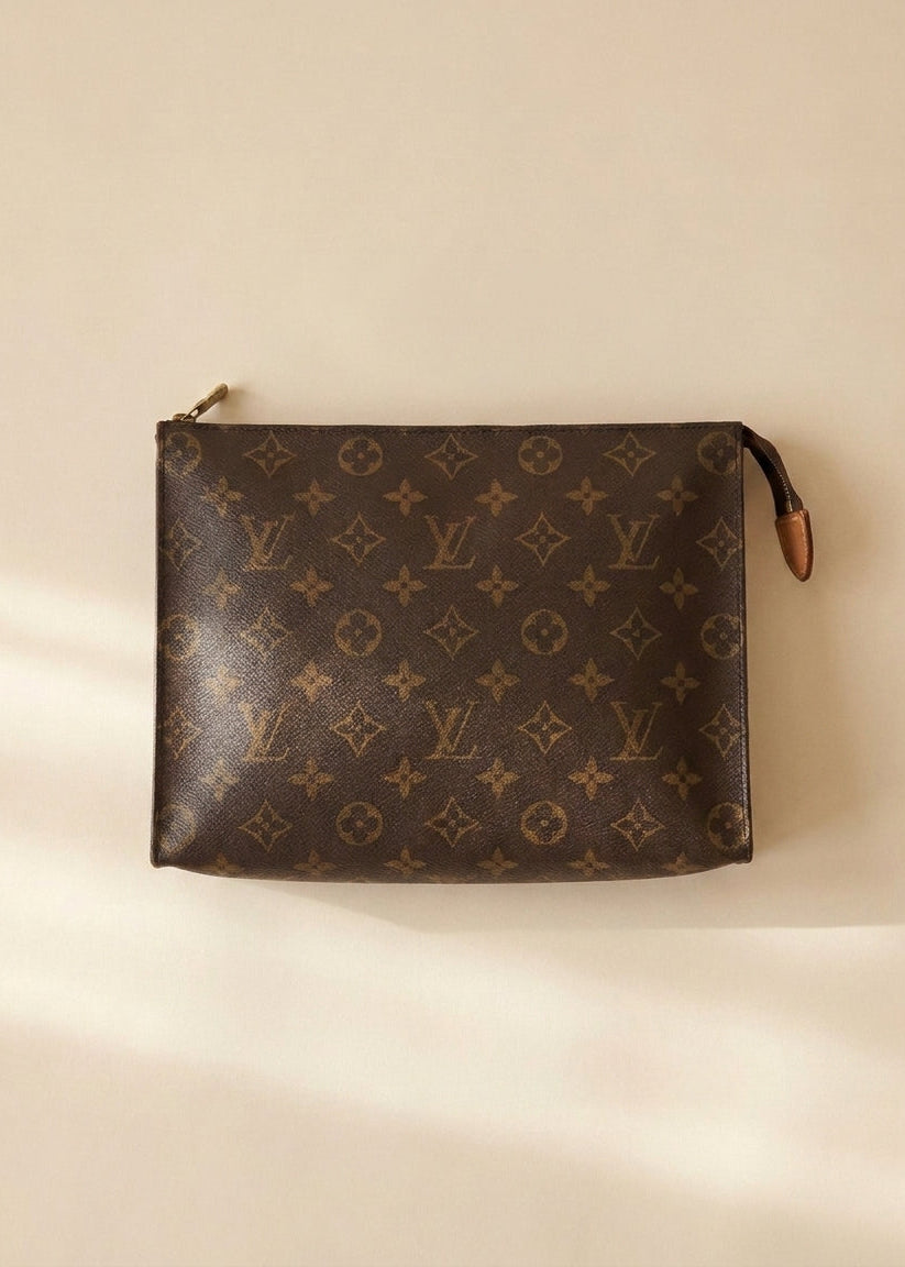 Louis Vuitton Monogram Zip Clutch