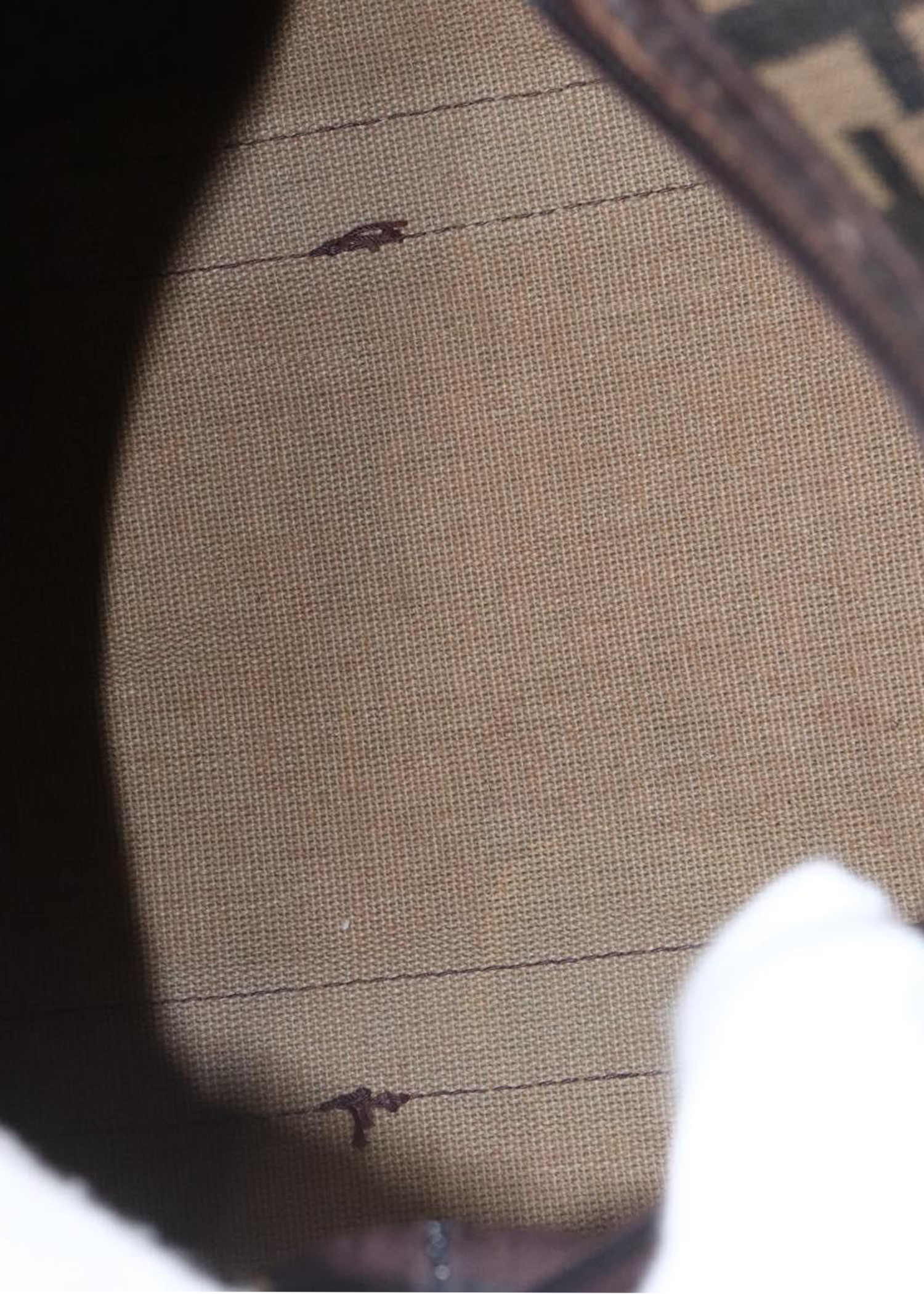 Fendi Zucca Boston Bag