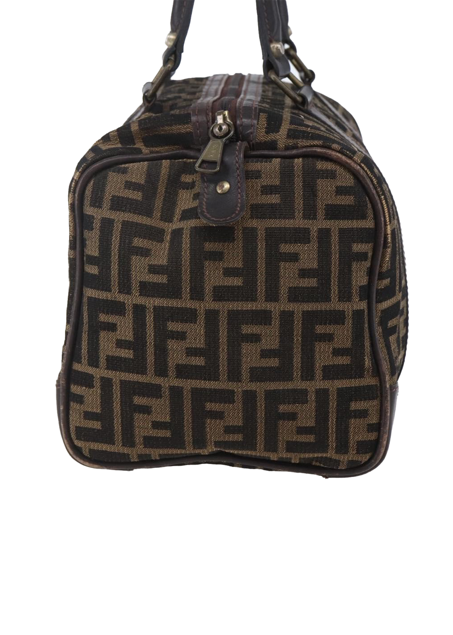 Fendi Zucca Boston Bag