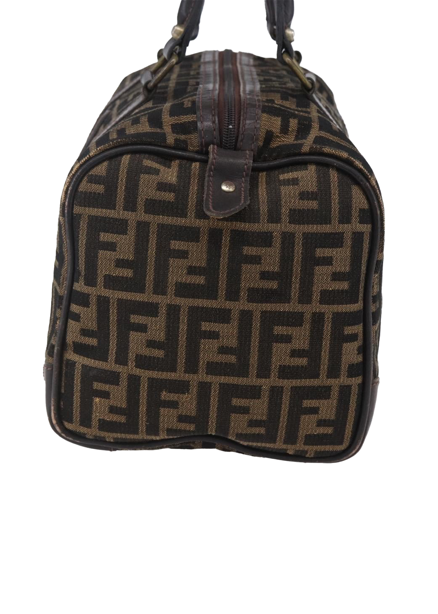 Fendi Zucca Boston Bag