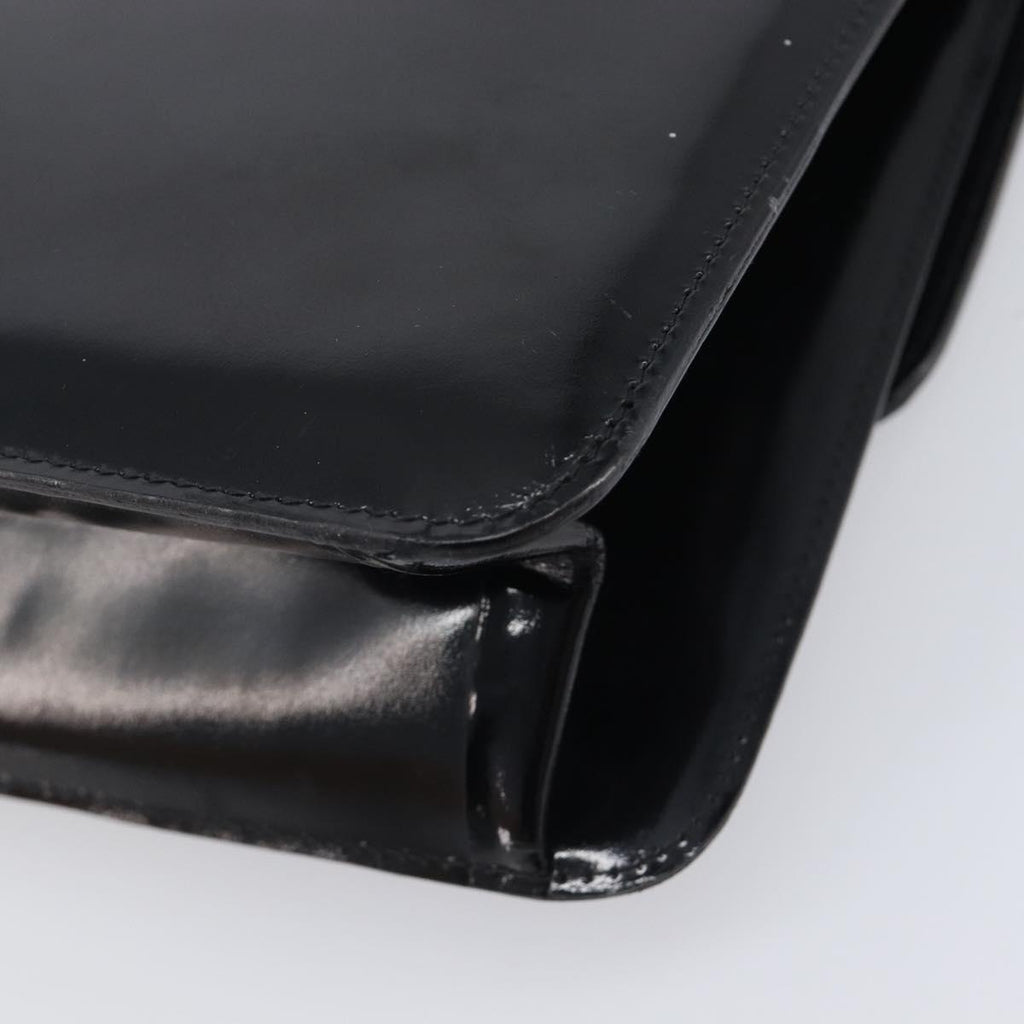 Chanel Black Patent Flap Bag