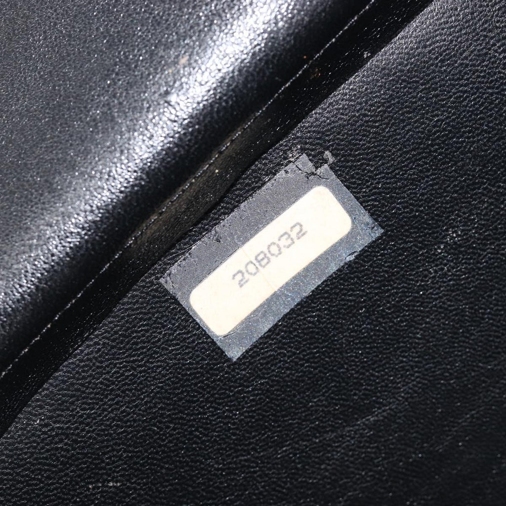 Chanel Black Patent Flap Bag