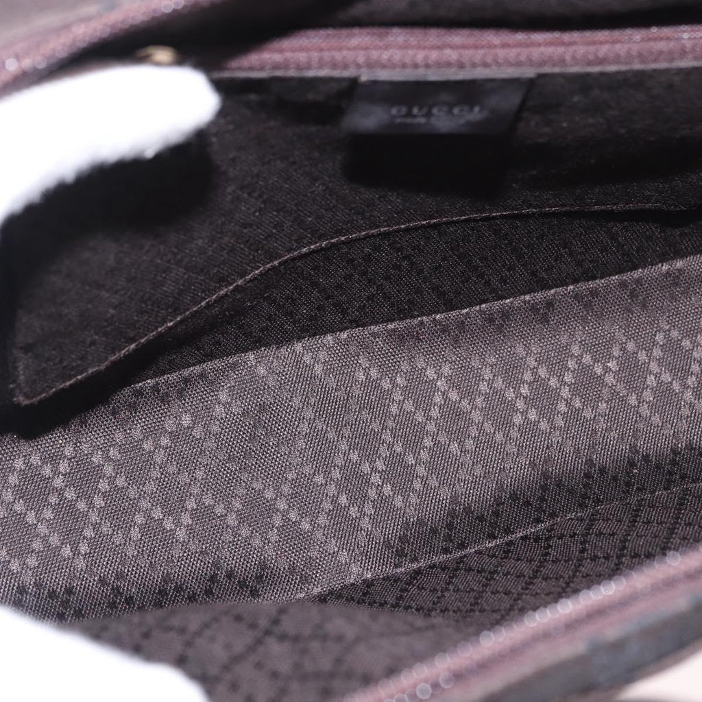 Gucci Brown Monogram Shoulder Bag